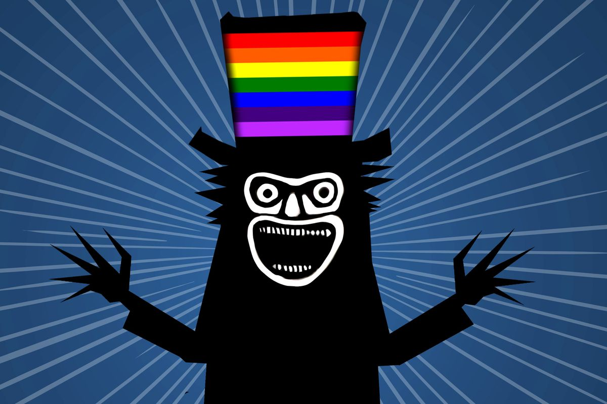 High Quality gay babadook Blank Meme Template