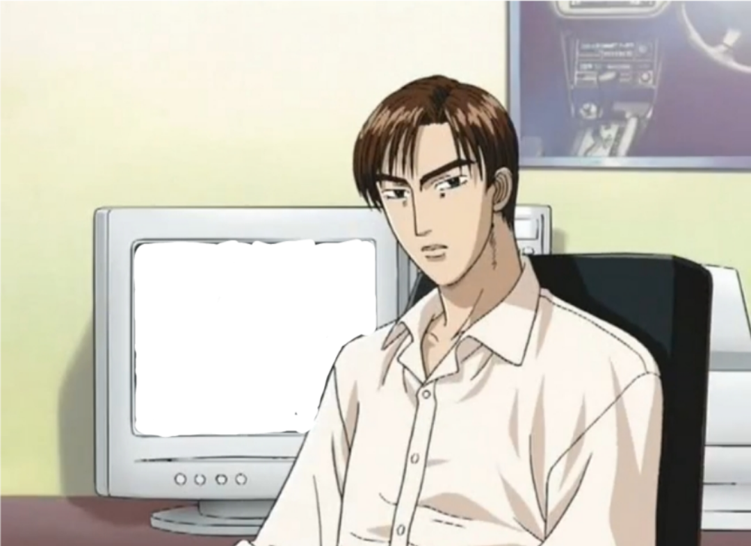 High Quality Ryosuke's Computer Blank Meme Template