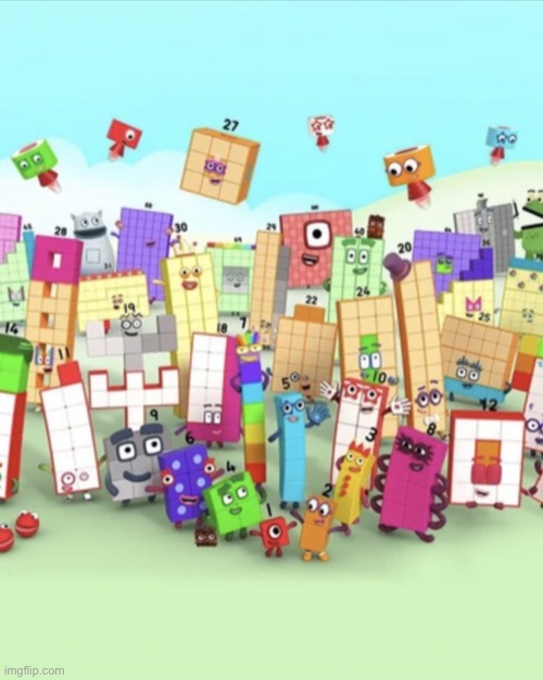 Numberblocks army 2 | image tagged in numberblocks army 2 | made w/ Imgflip meme maker