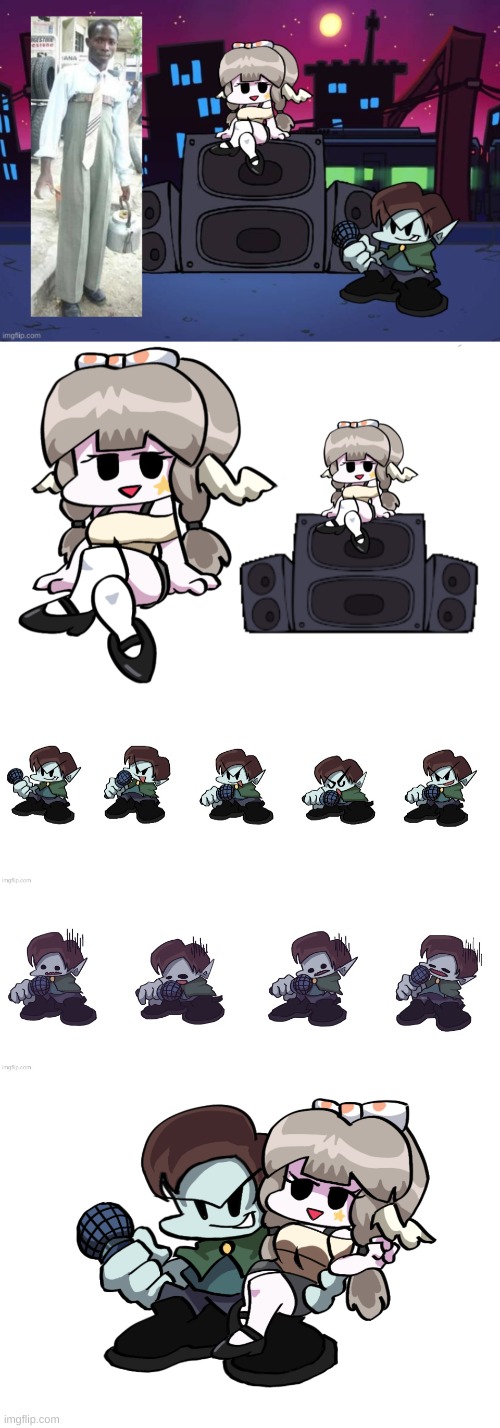 fnf but shittier; the full collection | made w/ Imgflip meme maker