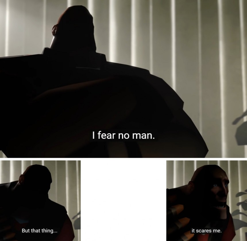 I fear no man Blank Template Imgflip