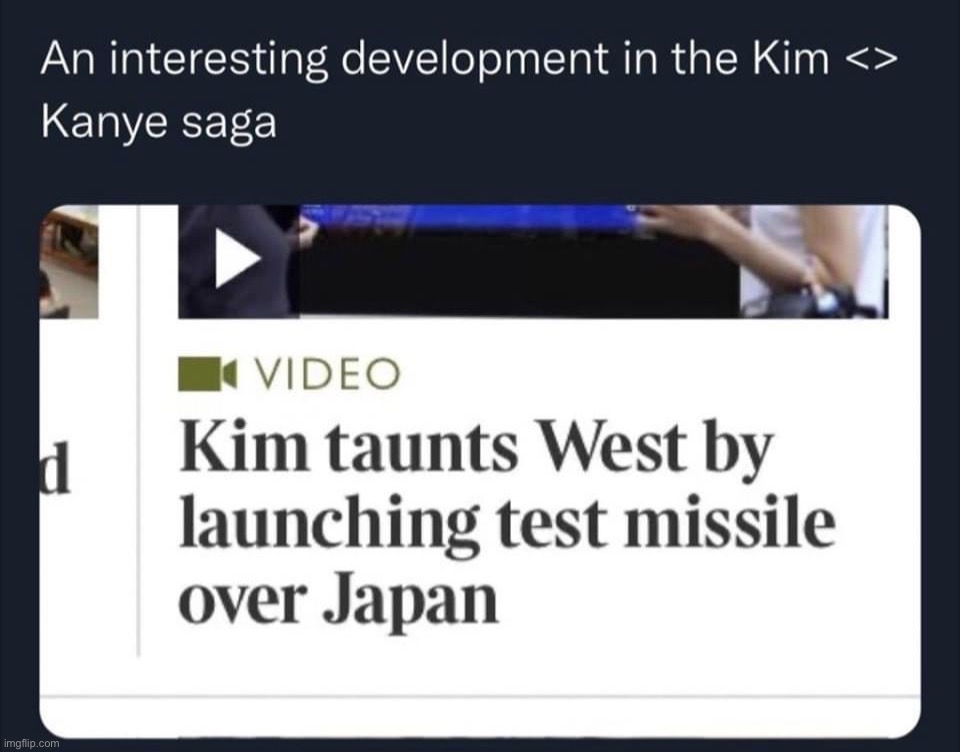 Kim vs. West | image tagged in kim vs west | made w/ Imgflip meme maker
