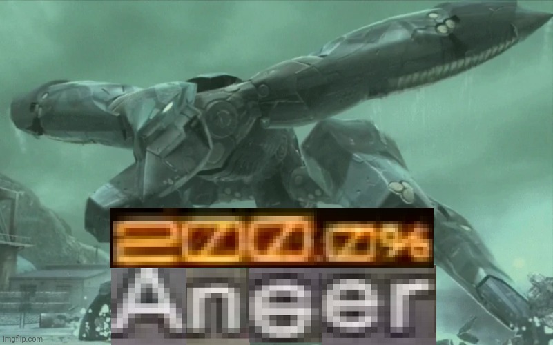 Angry Metal Gear RAY | image tagged in angry metal gear ray | made w/ Imgflip meme maker