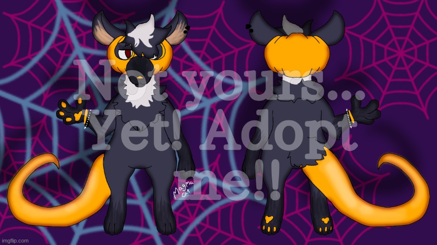 (CLAIMED)Spooky adopt time! Details in the comments! | made w/ Imgflip meme maker
