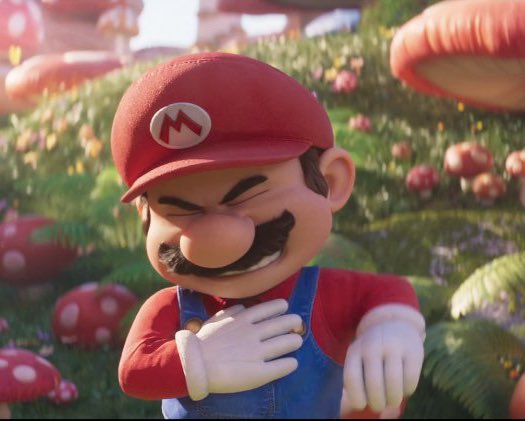 Mario Wincing Blank Meme Template