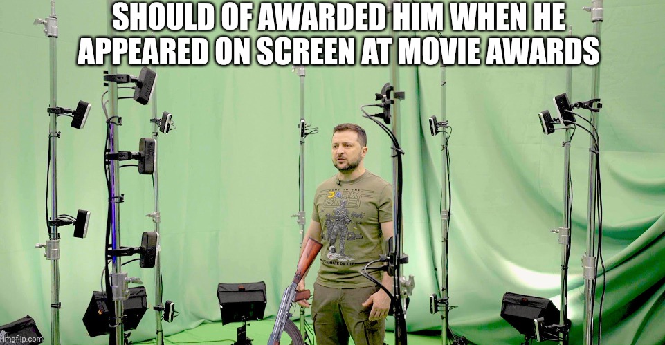 SHOULD OF AWARDED HIM WHEN HE APPEARED ON SCREEN AT MOVIE AWARDS | made w/ Imgflip meme maker