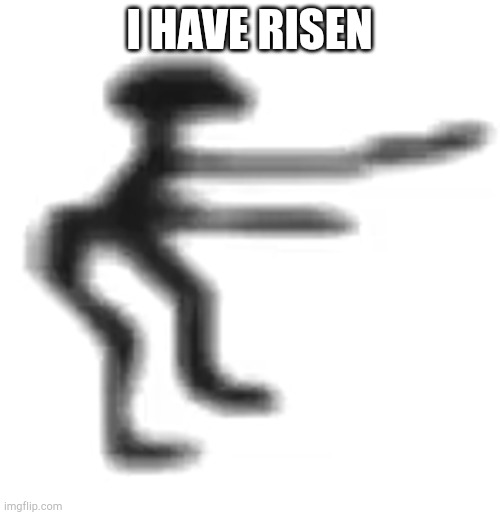 cbat | I HAVE RISEN | image tagged in cbat | made w/ Imgflip meme maker