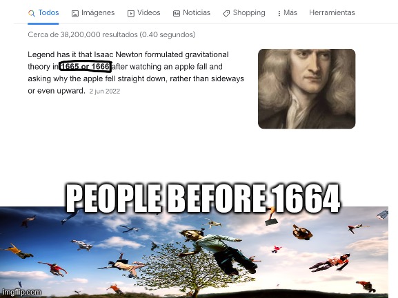 Title | PEOPLE BEFORE 1664 | image tagged in memes | made w/ Imgflip meme maker