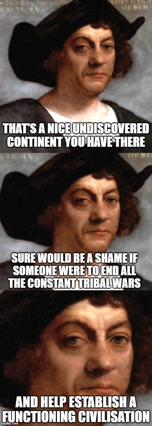Image tagged in christopher columbus - Imgflip