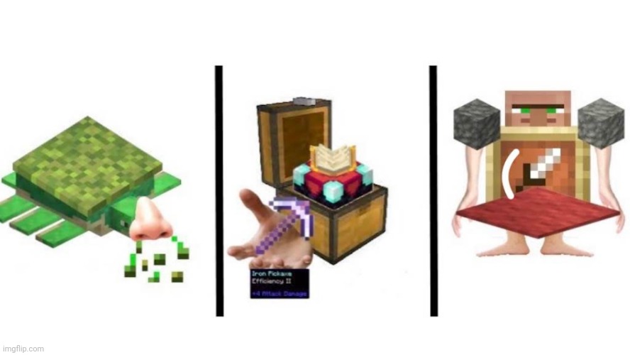 Which one are you voting for? | image tagged in memes,minecraft,video games,gaming | made w/ Imgflip meme maker