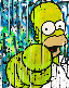 High Quality homer caught you Blank Meme Template