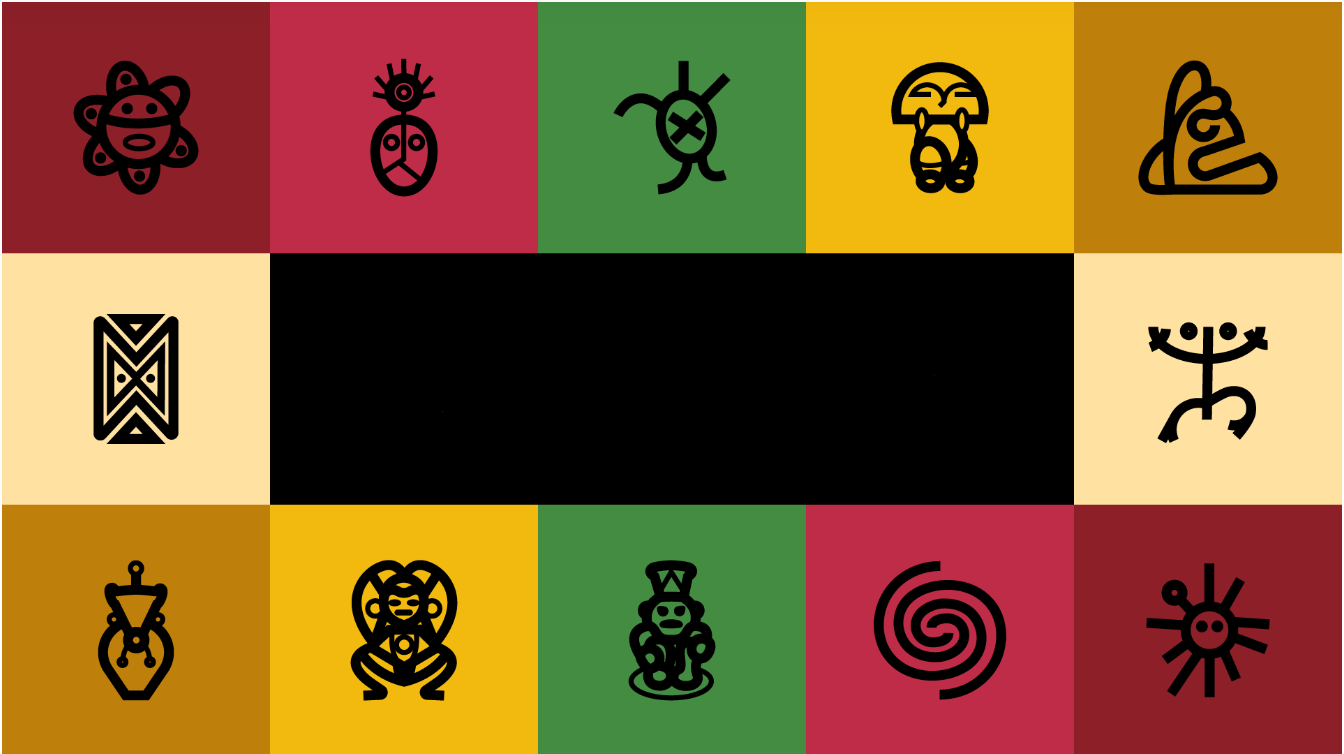 High Quality Taino Symbols Blank Meme Template