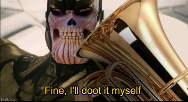 Thanos halloween Blank Meme Template