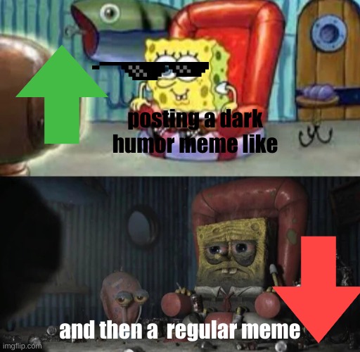 spongebob happy and sad Memes & GIFs - Imgflip