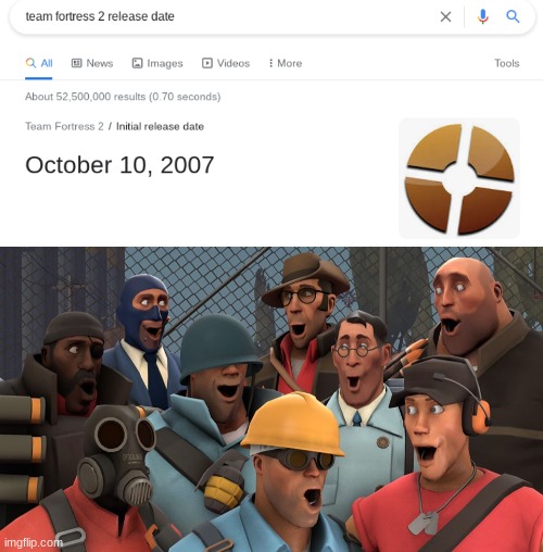 happy birthday tf2 | image tagged in tf2 pog | made w/ Imgflip meme maker