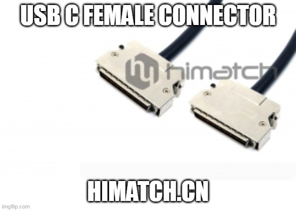 USB C Female Connector | USB C FEMALE CONNECTOR; HIMATCH.CN | image tagged in usb c female connector,usb c connector pin,mdr cable | made w/ Imgflip meme maker