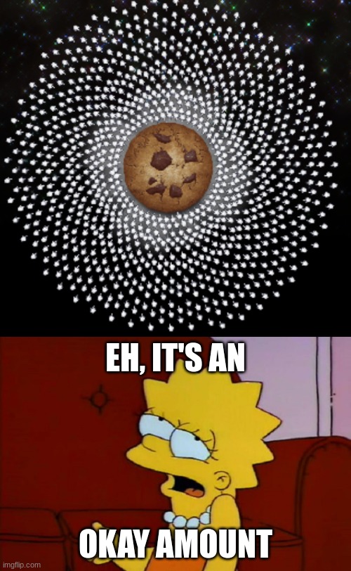 it's just 980 cursors, not that much. | EH, IT'S AN; OKAY AMOUNT | image tagged in lisa simpson eh | made w/ Imgflip meme maker