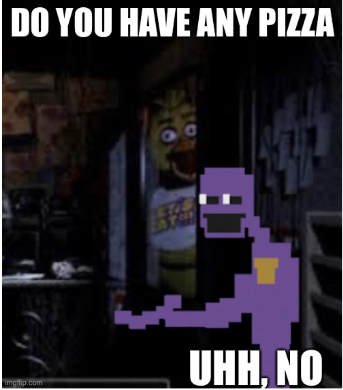 Chica Wants Pizza Blank Meme Template