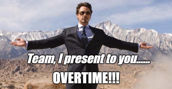 Present Overtime Imgflip