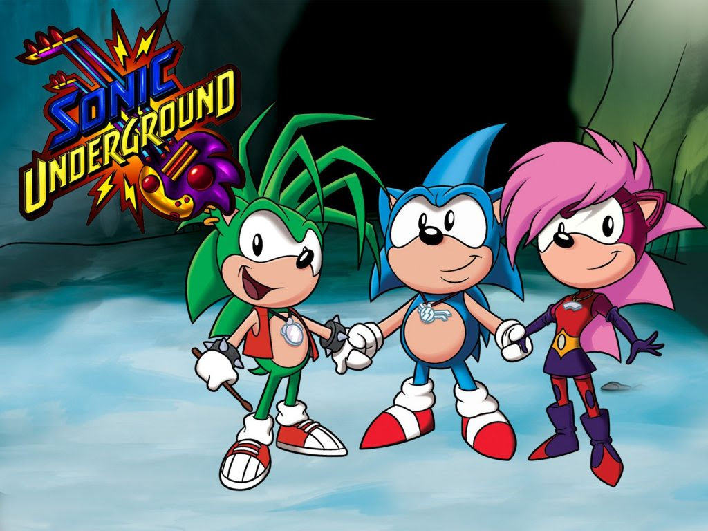 High Quality Sonic Underground Blank Meme Template