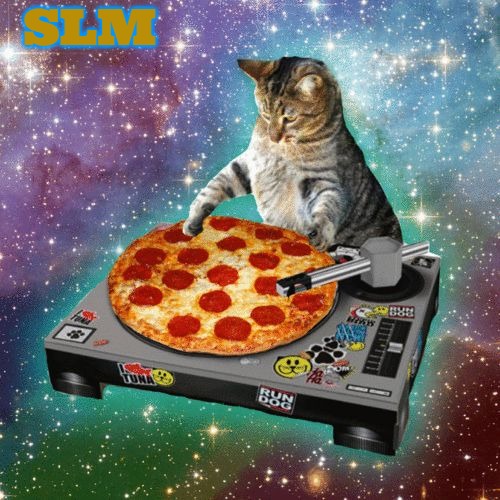 Space Cat Happy Birthday | SLM | image tagged in space cat happy birthday,slavic,slm | made w/ Imgflip meme maker