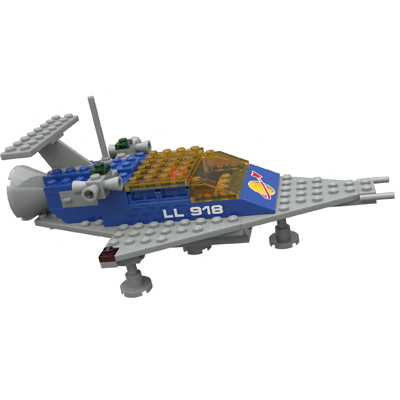 Lego spaceship Blank Meme Template