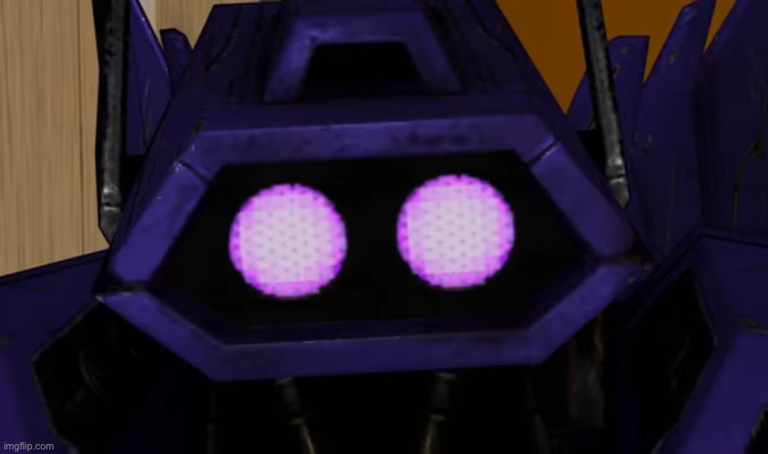 Two eyed shockwave | image tagged in two eyed shockwave | made w/ Imgflip meme maker