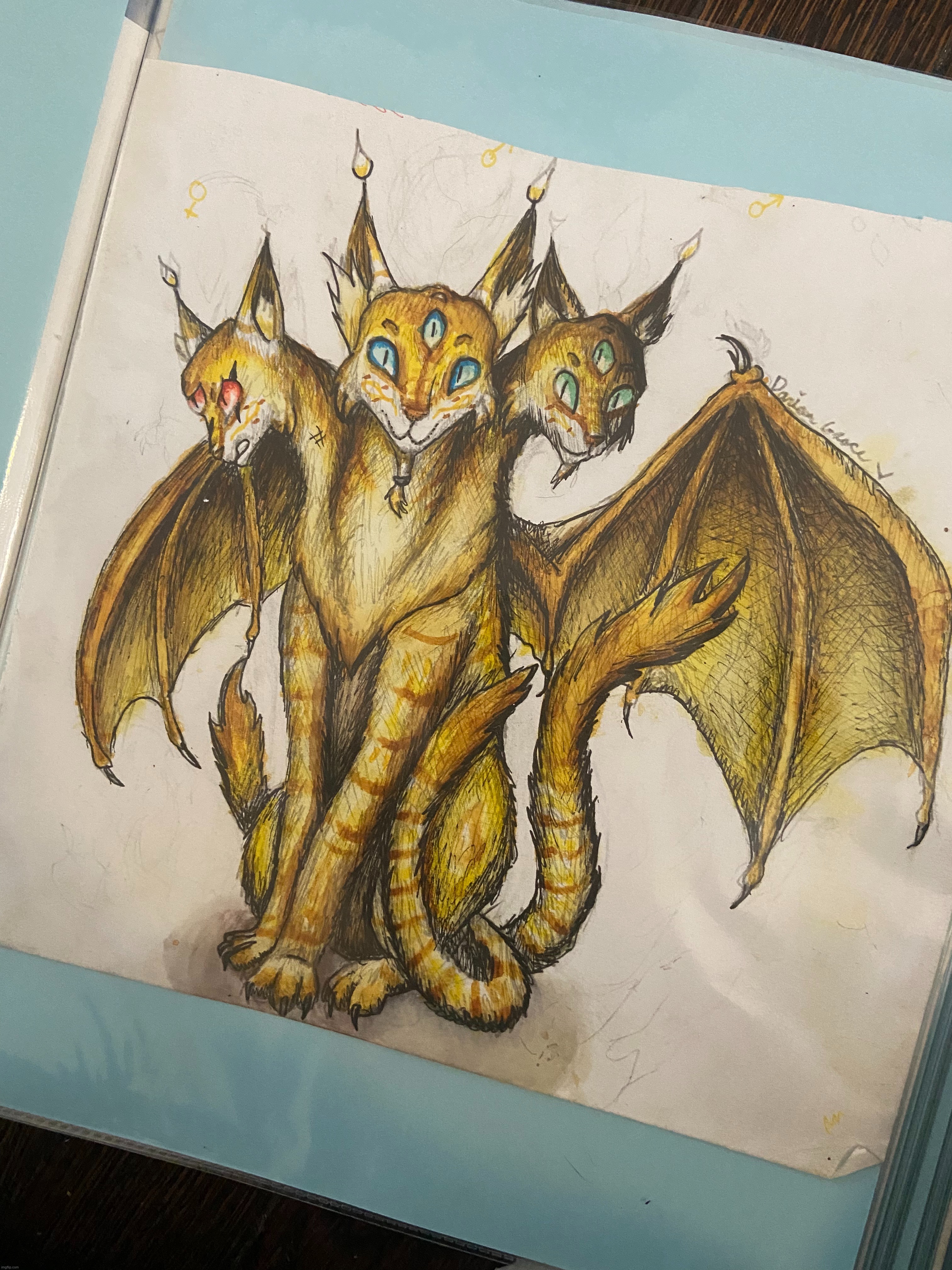 I found my display book and found this goofy ahh thing | made w/ Imgflip meme maker