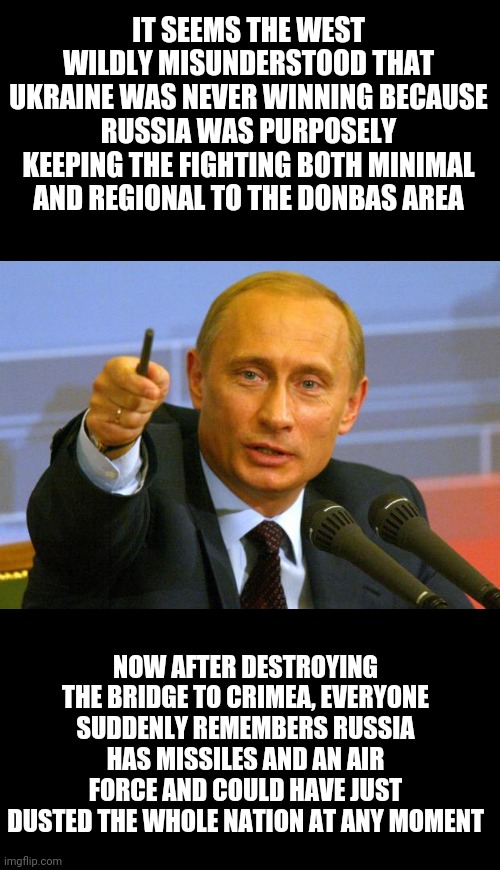 First mistake was the ukranian government shelling it's own people ...