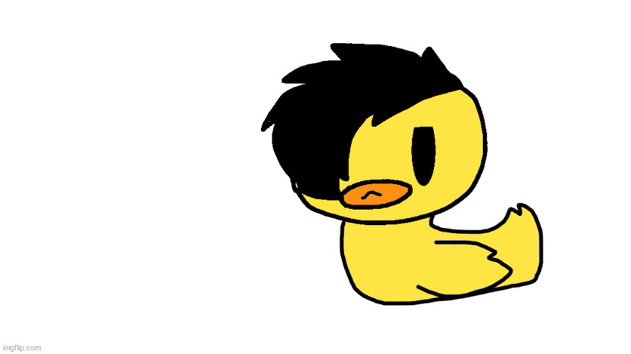 emo duck | made w/ Imgflip meme maker