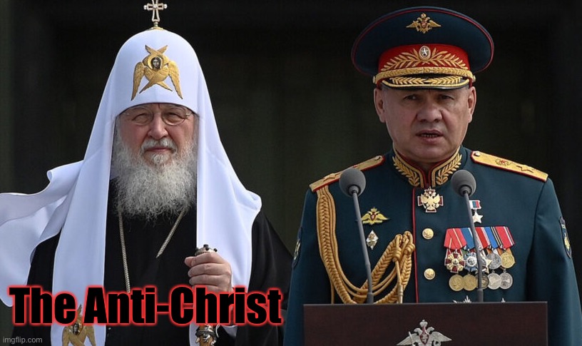 The Anti-Christ | The Anti-Christ | image tagged in russia,soviet russia,putin | made w/ Imgflip meme maker