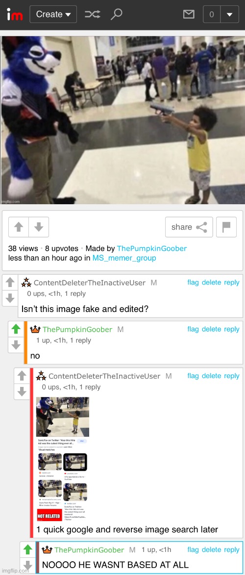 They would have never allowed a gun in the building anyways judging by the background | made w/ Imgflip meme maker