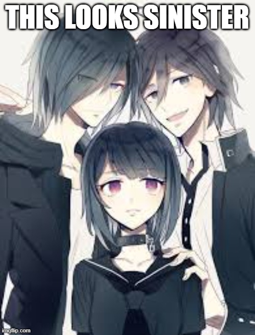 emo team time | THIS LOOKS SINISTER | image tagged in emo team time | made w/ Imgflip meme maker