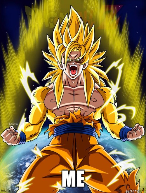 Goku | ME | image tagged in goku | made w/ Imgflip meme maker