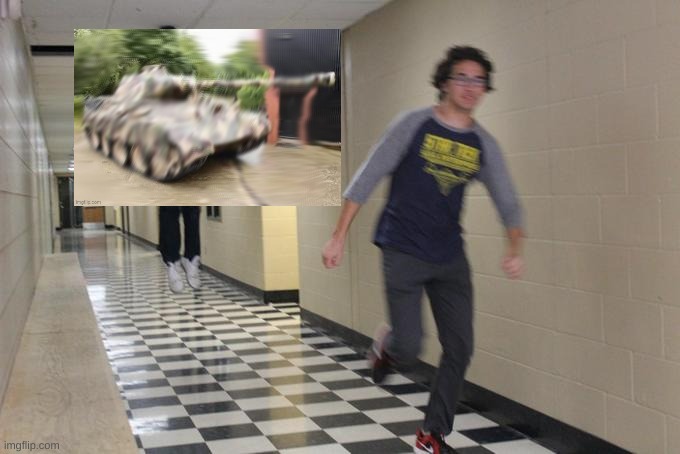 Running away from a floating black man | image tagged in running away from a floating black man | made w/ Imgflip meme maker