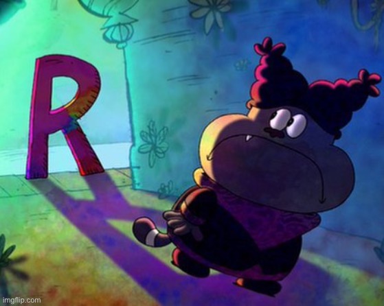"yo chowder what letter comes after q" | made w/ Imgflip meme maker
