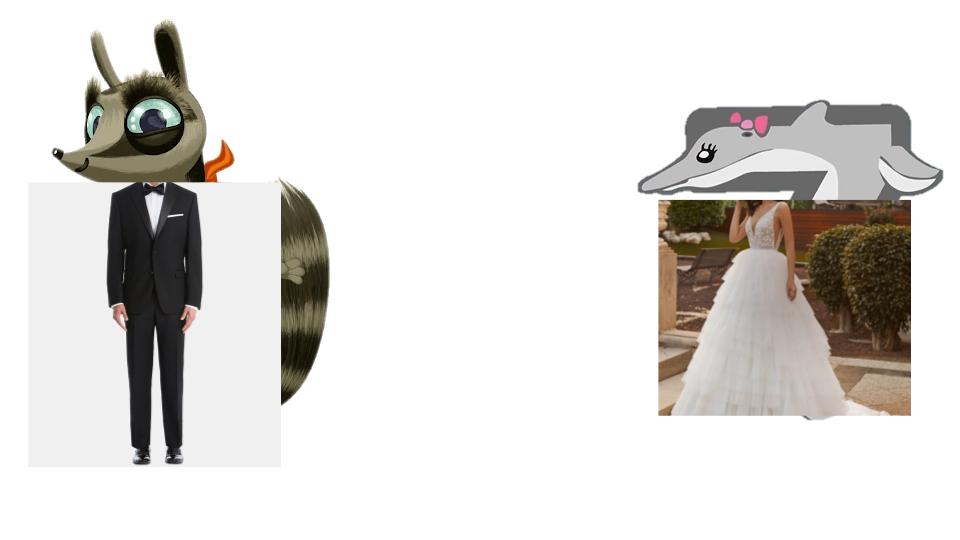 High Quality 6 (Numtums) and 7 (Preschool Prep) Getting Married Blank Meme Template