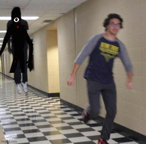 Seek | image tagged in floating boy chasing running boy | made w/ Imgflip meme maker