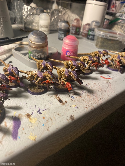 New tyranids sorry for bad camera quality | image tagged in memes,warhammer40k | made w/ Imgflip meme maker