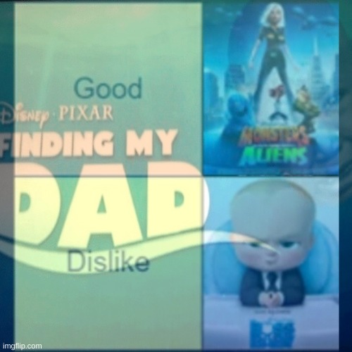fine ill post some more shit | image tagged in memes,funny,tier list,finding my dad,boss baby,monsters vs aliens | made w/ Imgflip meme maker