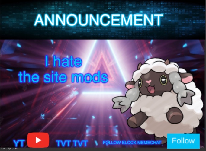 Damn like something I said for like 3 days ago get consequence now ??? | I hate the site mods | image tagged in neoninaslime announcement template updated | made w/ Imgflip meme maker