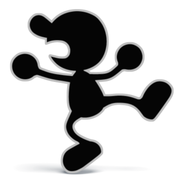 Mr. Game & Watch Blank Meme Template