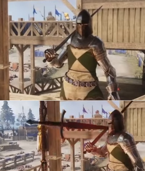 High Quality The knight rememed Blank Meme Template