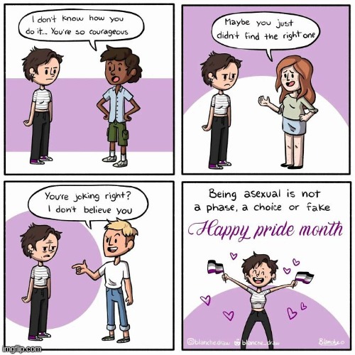 you are all valid <3 | image tagged in lgbtq,asexual,valid,comics | made w/ Imgflip meme maker