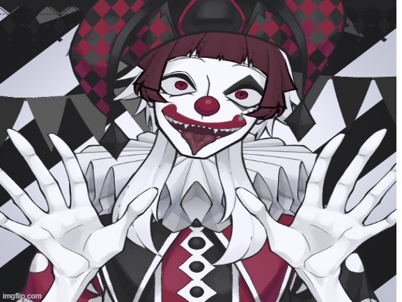 ladies and gentlemen, direct your attention to this meme for the wonderfully wacky performance of my new O/C bozo the clown! (O/ | image tagged in original character,creepy clown,creepypasta,scary,circus | made w/ Imgflip meme maker