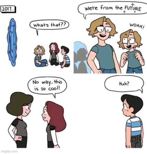 Were from the future | image tagged in were from the future | made w/ Imgflip meme maker