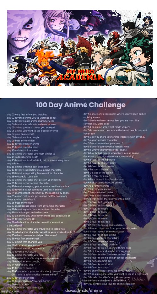 Day 10 | image tagged in anime | made w/ Imgflip meme maker