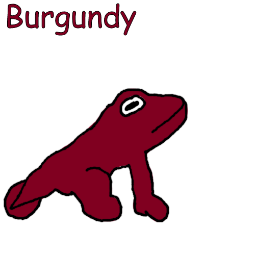 High Quality Burgundy Blank Meme Template