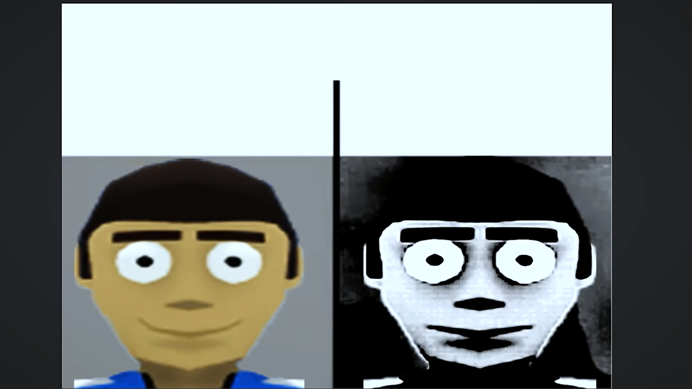 High Quality jeff becoming uncanny Blank Meme Template