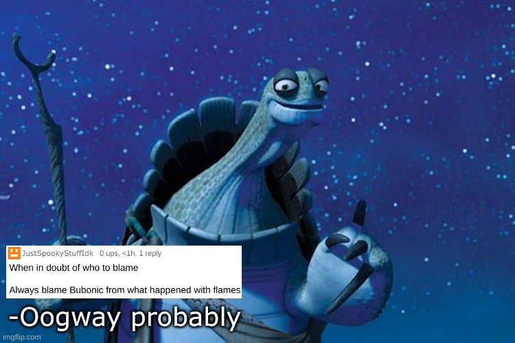 seems legit | -Oogway probably | made w/ Imgflip meme maker